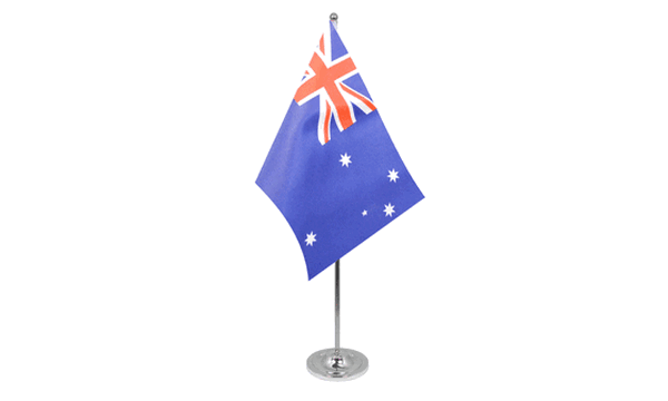Australia Satin Table Flag
